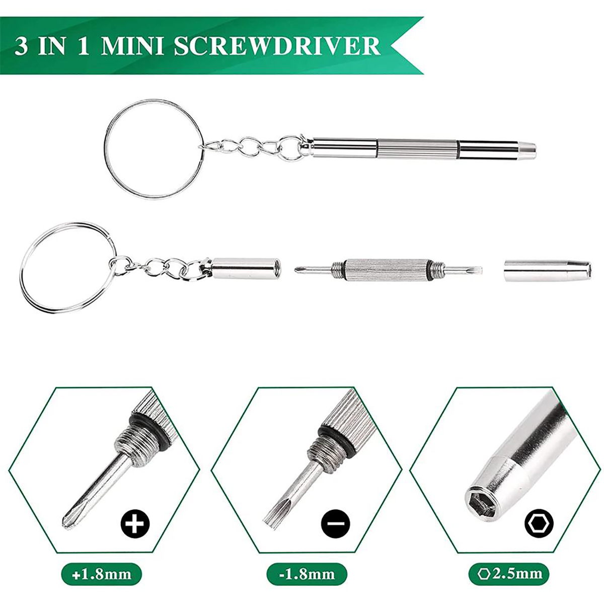 1/2 Pezzi Cacciavite di Precis - Watch Tool Repair Kit recensione e prezzo