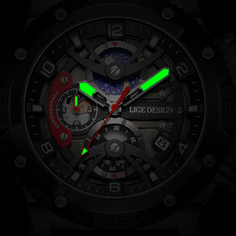 Orologio da uomo LIGE di lusso - Smartwatch Watches Brands For Men recensione e prezzo
