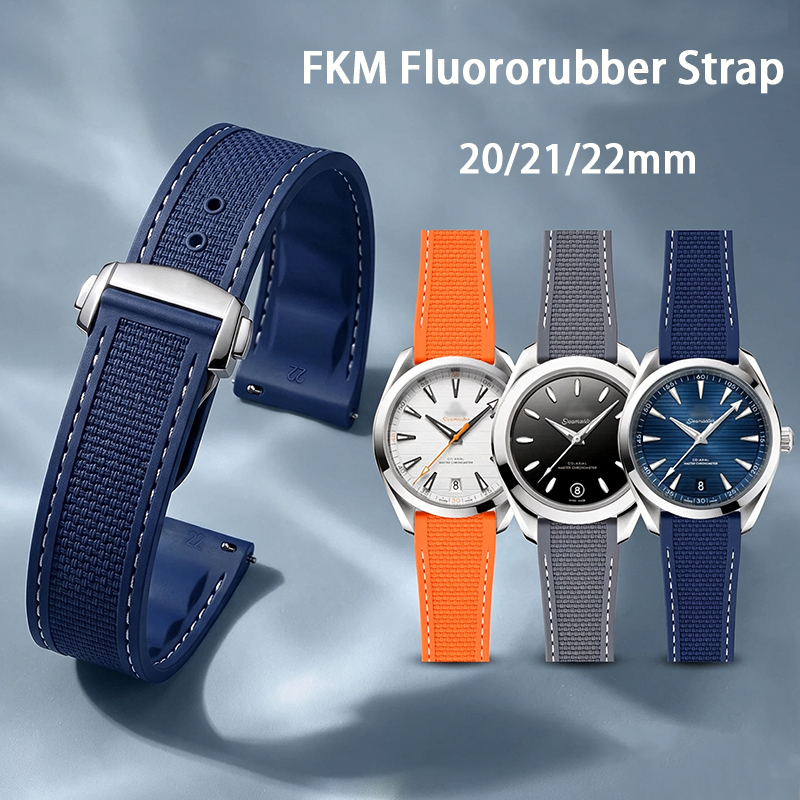 Cinturino Pieghevole FKM 20mm  - Omega Watch Seamaster recensione e prezzo