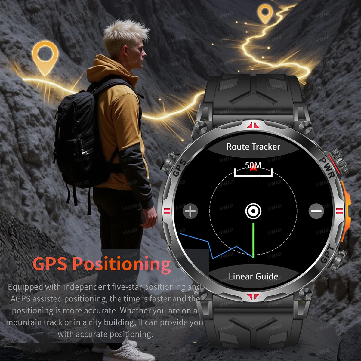 2025 Nuovo VWAR Air5 Ultra GPS - Watch Vs Amazfit recensione e prezzo