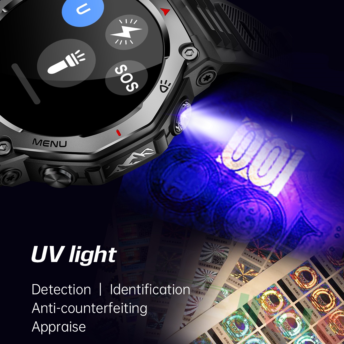 Per Android IOS Nuovo AMOLED A - Watch Vs Amazfit recensione e prezzo
