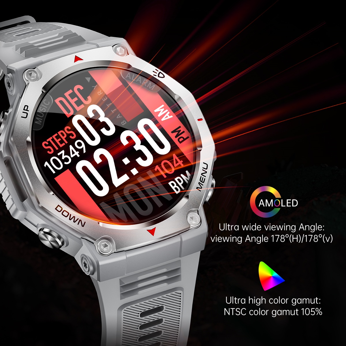VWAR T-Rex Ultra Smartwatch co - Watch Vs Amazfit recensione e prezzo