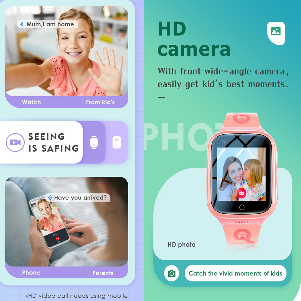 Grande Vendita 1000mAh Bambini - Smartwatch Watches For Kids Sale recensione e prezzo