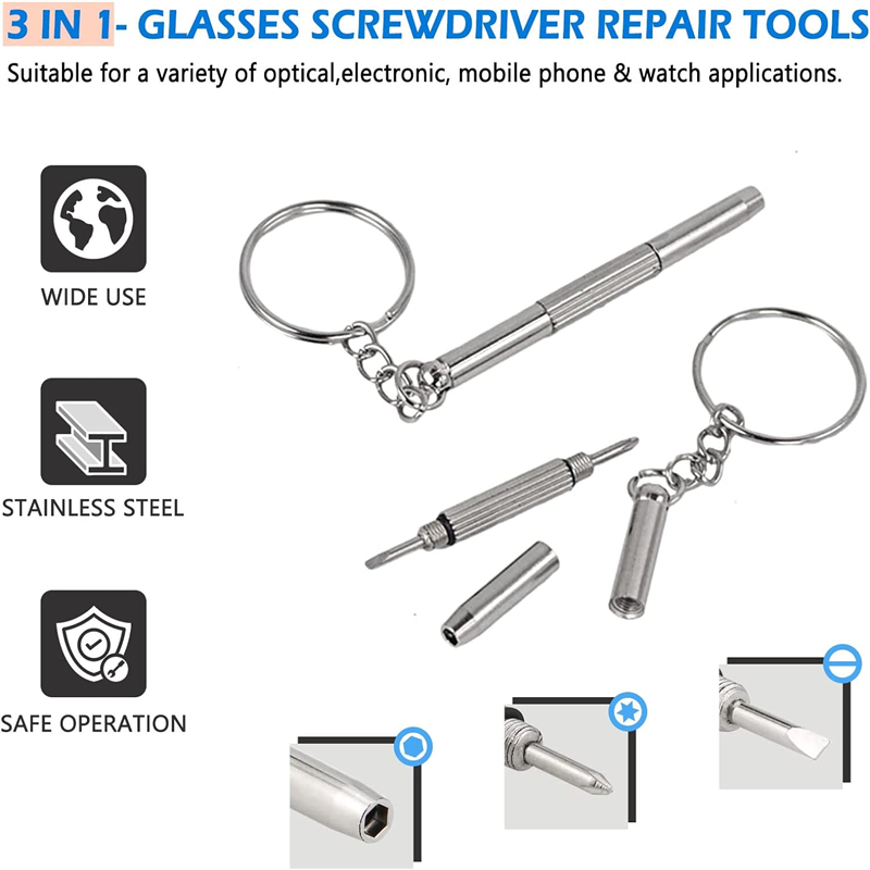 Mini cacciaviti per occhiali a - Watch Tool Repair Kit recensione e prezzo